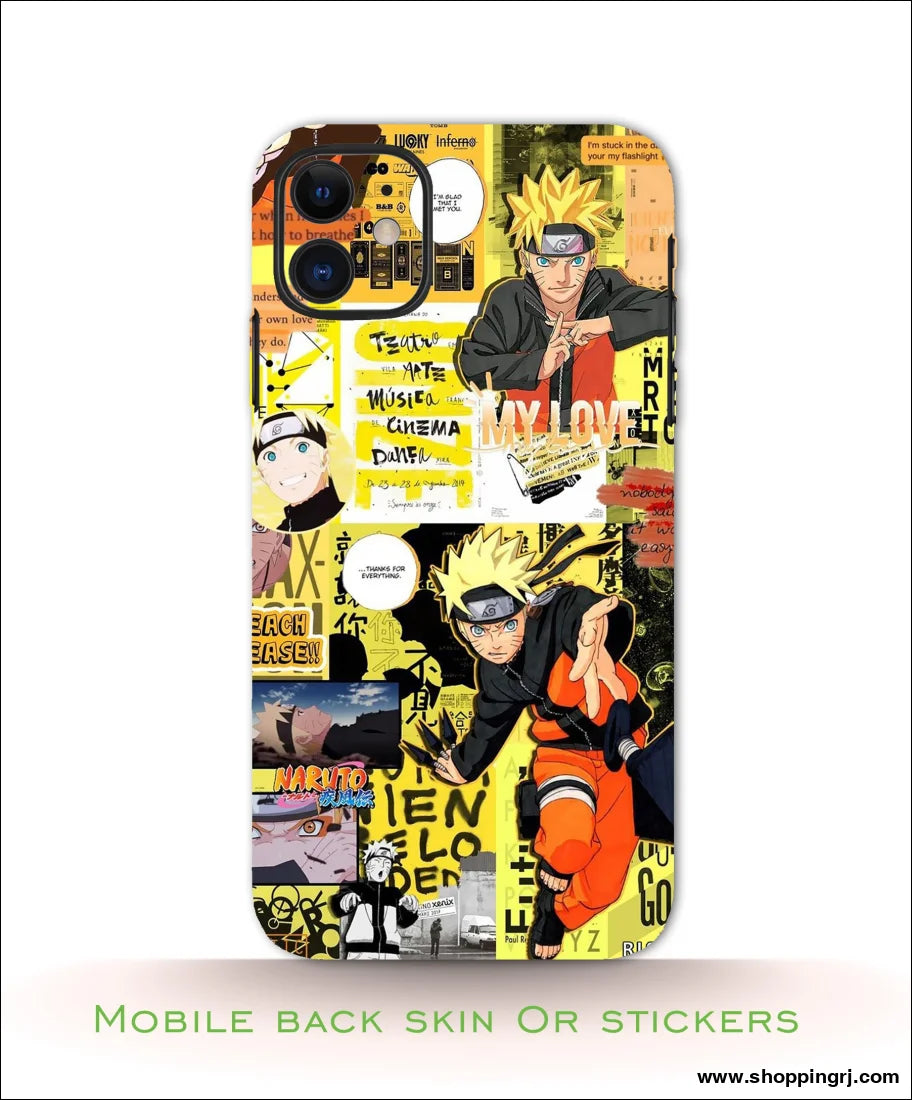 anime mobile back skin or stickers RJ2232