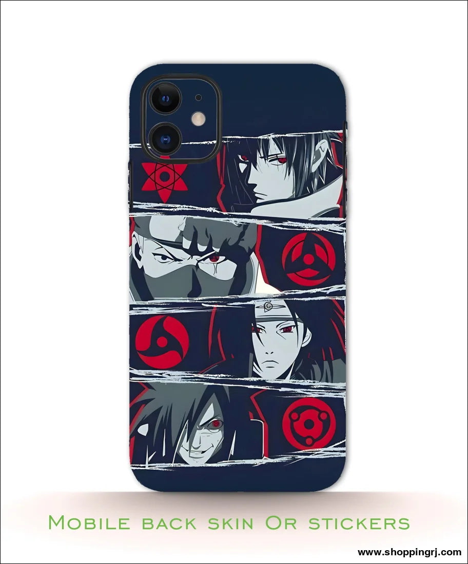 ITACHI anime mobile back skin or stickers RJ2337