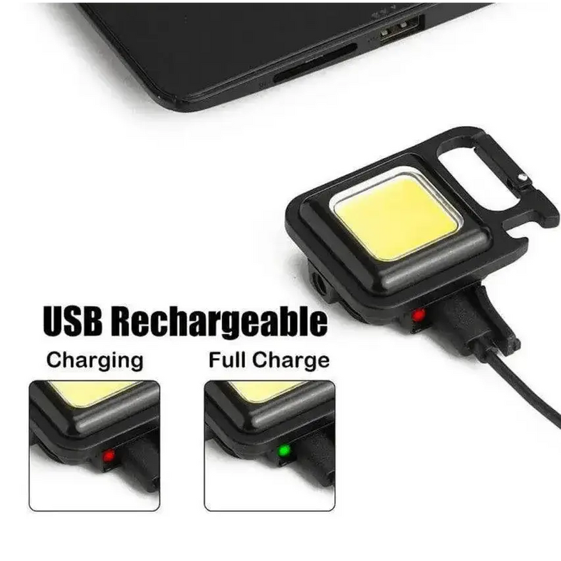 Keychain LED flashlight