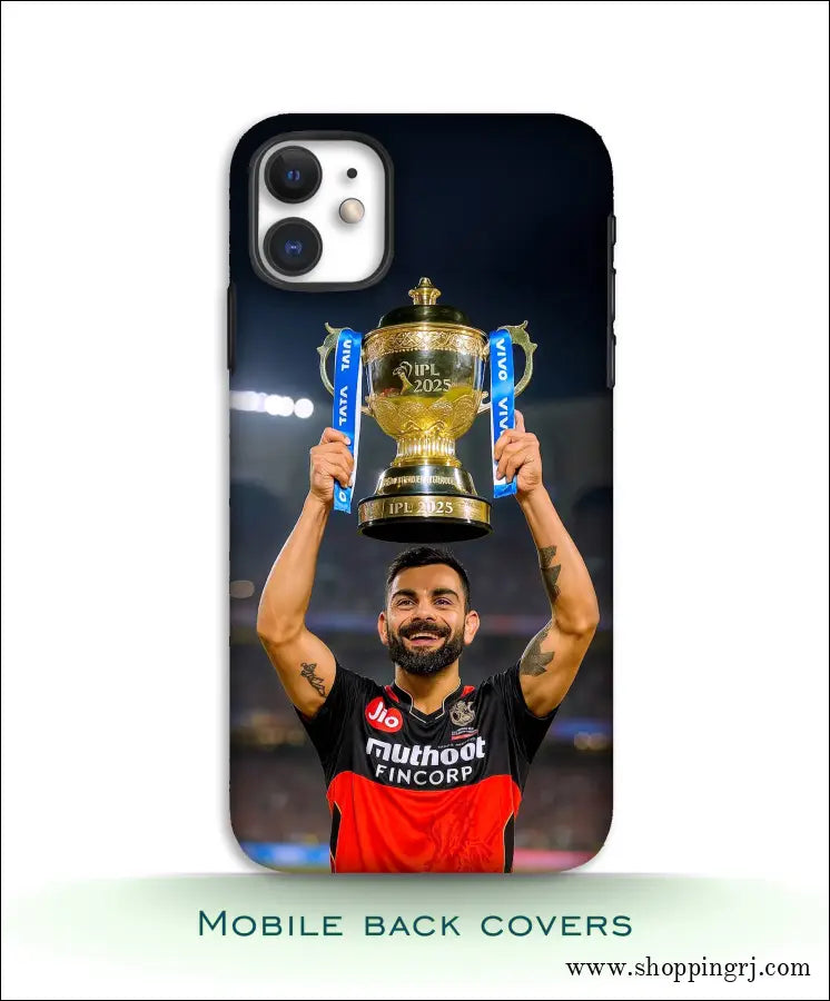 kohli phone rcb mobile cover