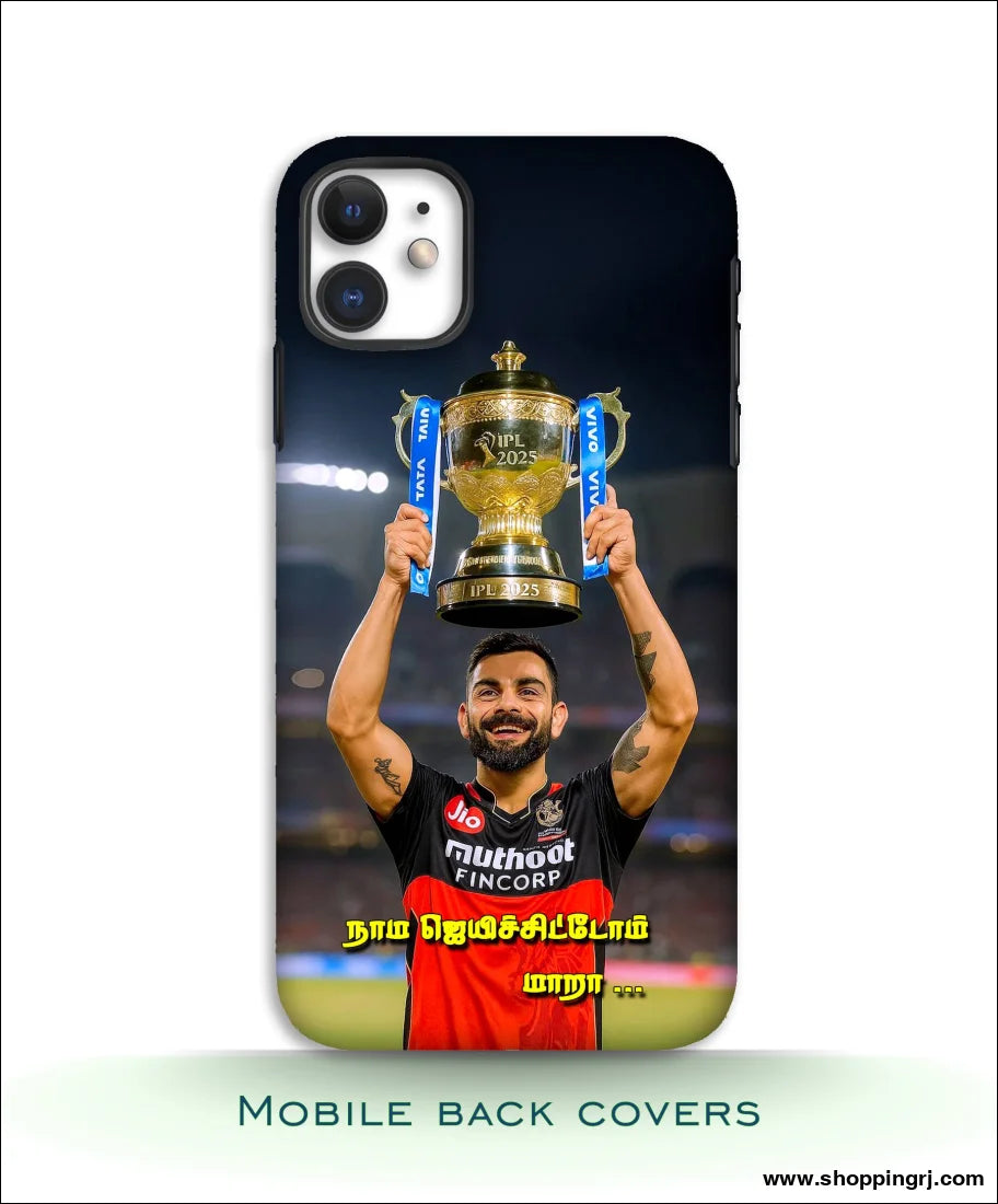 RCB MOBILE COVERS/ RCB VIRAT KHOLI MOBILE CASE RJ3457 - Mobile covers