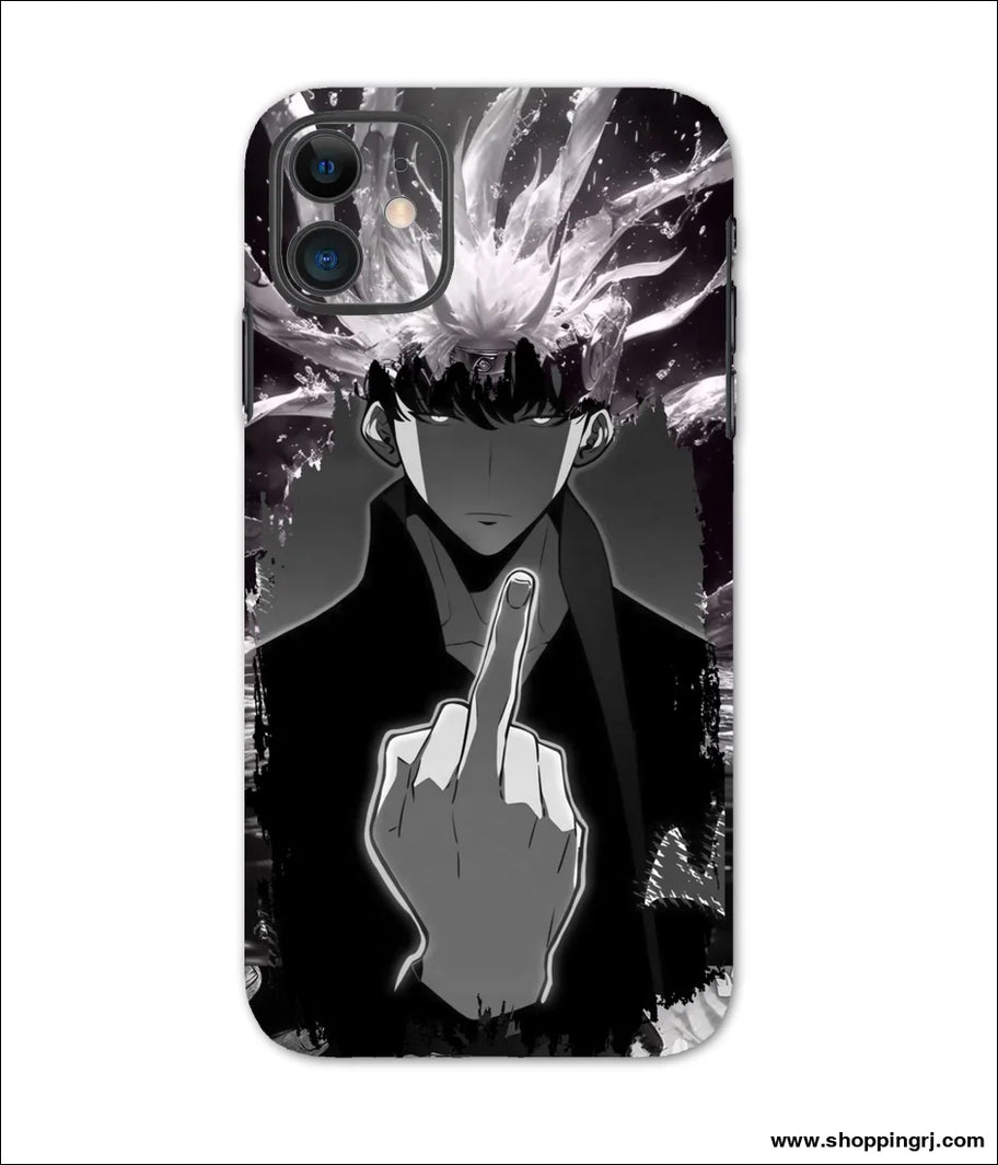 Solo Leveling mobile back skin or stickers RJ