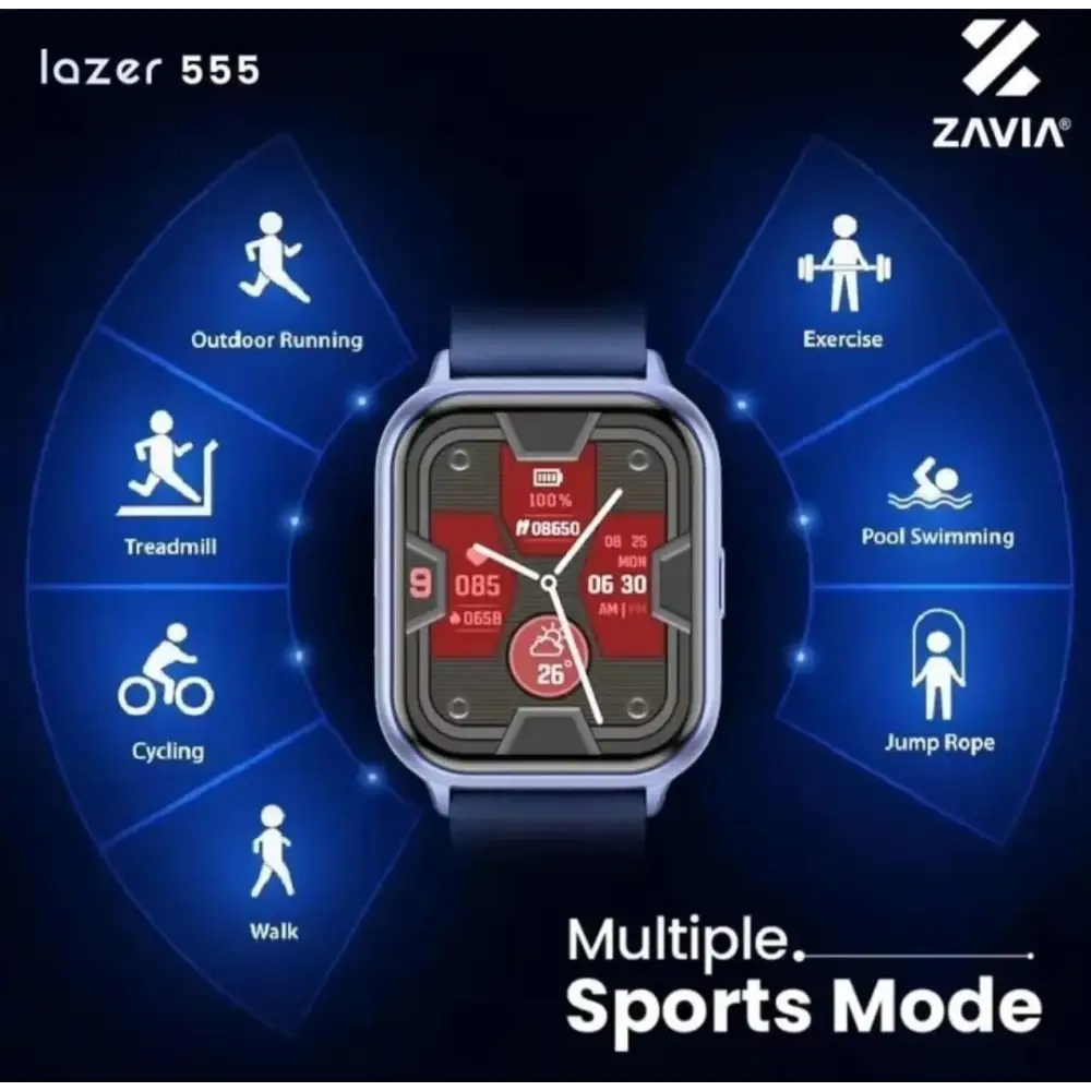 ZAVIA LAZER 555 SMART WATCH