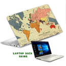 World map  Laptop premium skins-RJ045