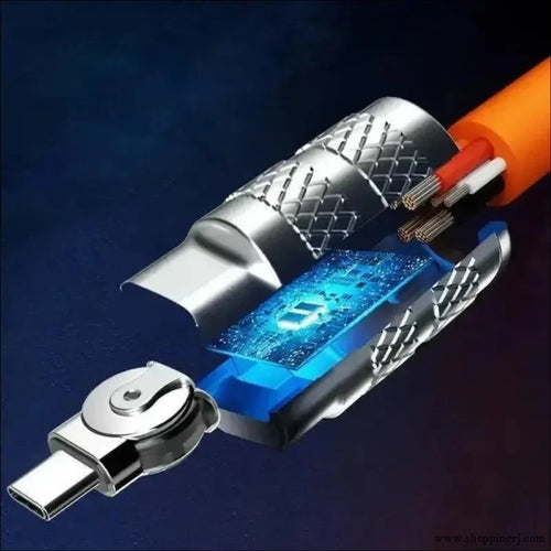 120 watts type C cable with fast charging - Cable - cableRJ mobiles and accessories ThoothukudiNew arrival