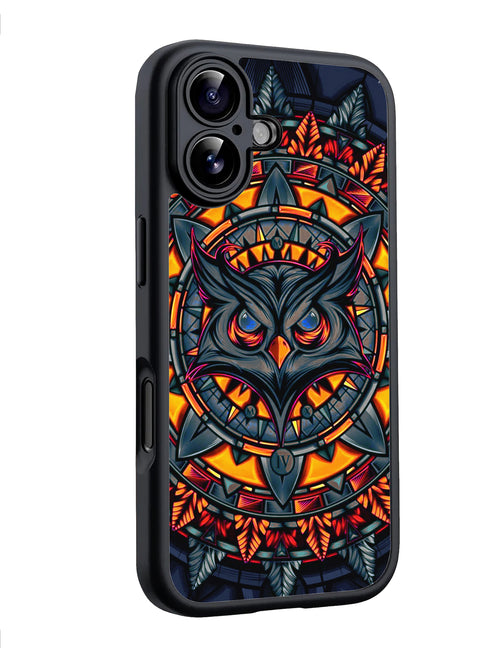 Green Owl glossy phone case RJ1238 (Copy)