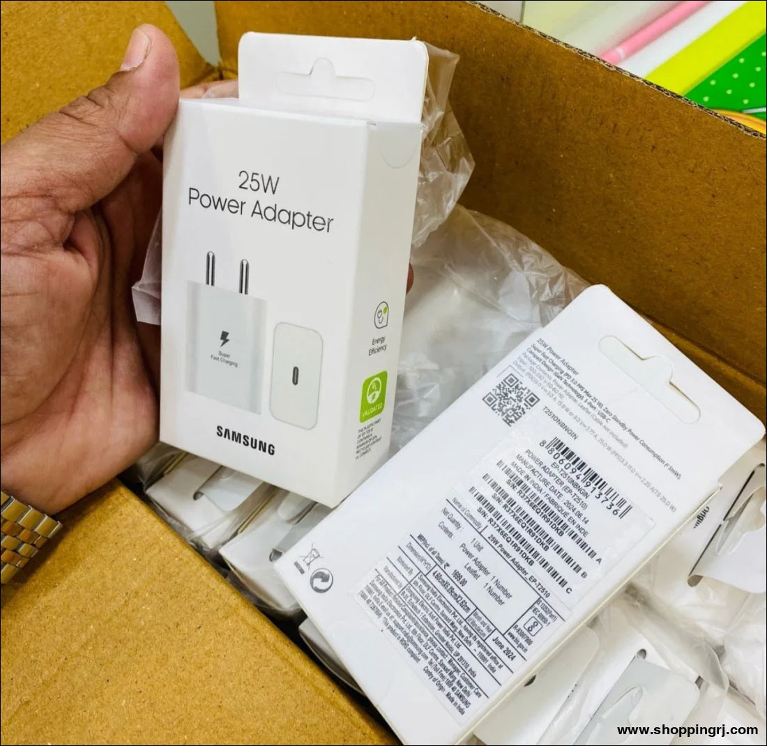 25w Samsung fast charger Type c Adapter