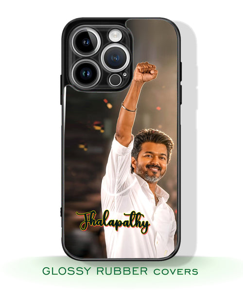 TVK Vijay mobile covers glossy finish RJ3613