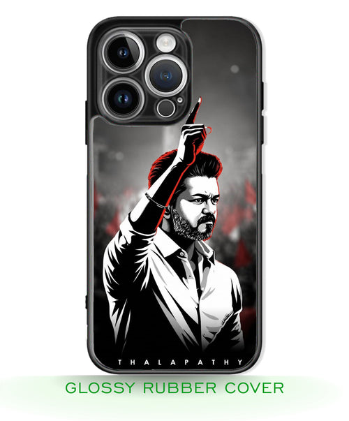 TVK Vijay mobile covers glossy finish RJ3625