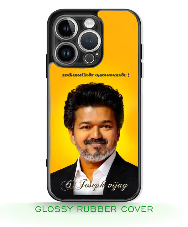 TVK Vijay mobile covers glossy finish RJ3627