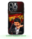 TVK Vijay mobile covers glossy finish RJ3628