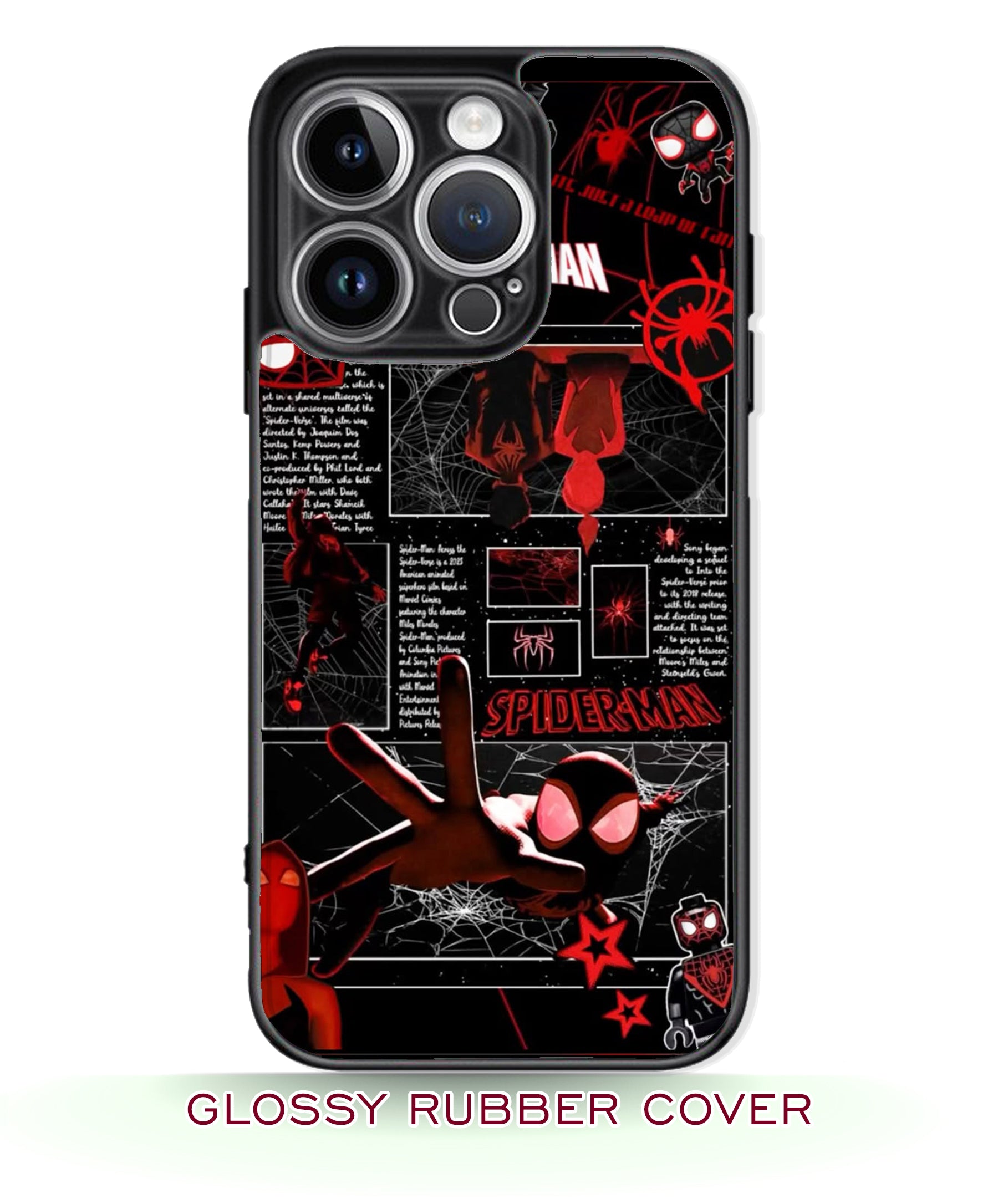 Spider-man glossy phone covers RJ3635