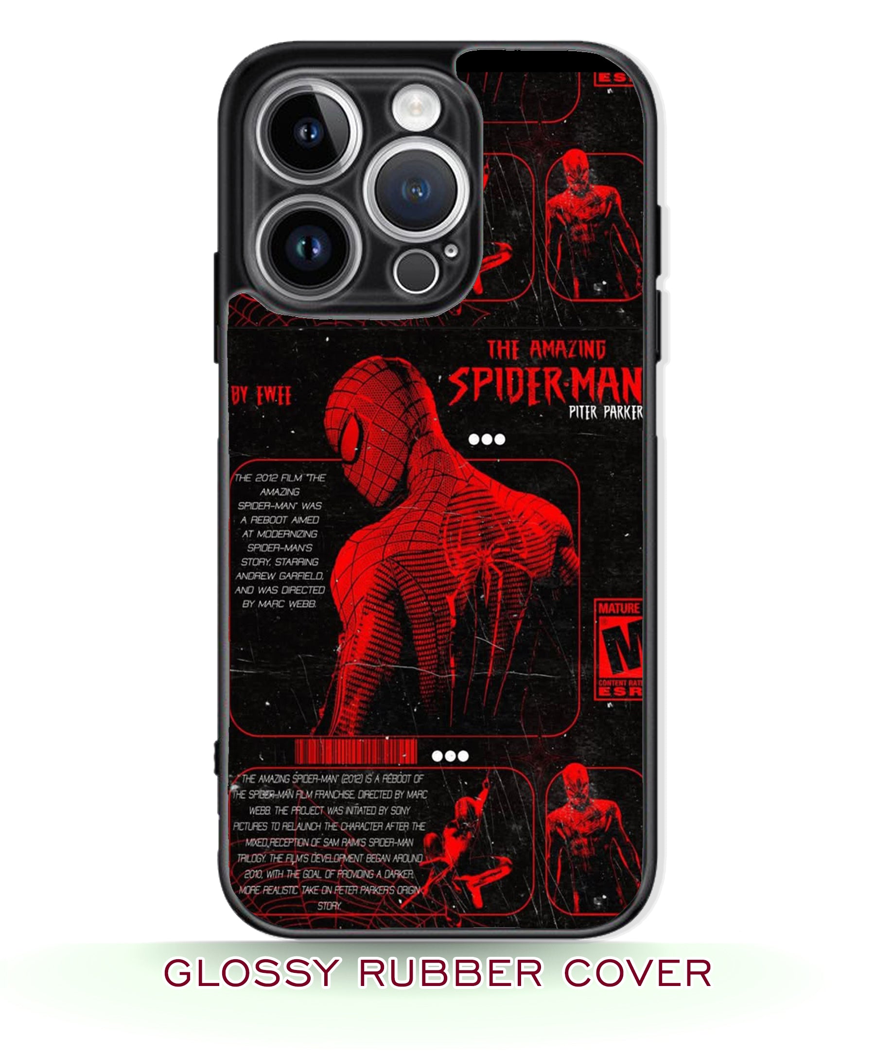 Spider-man glossy phone covers RJ3636