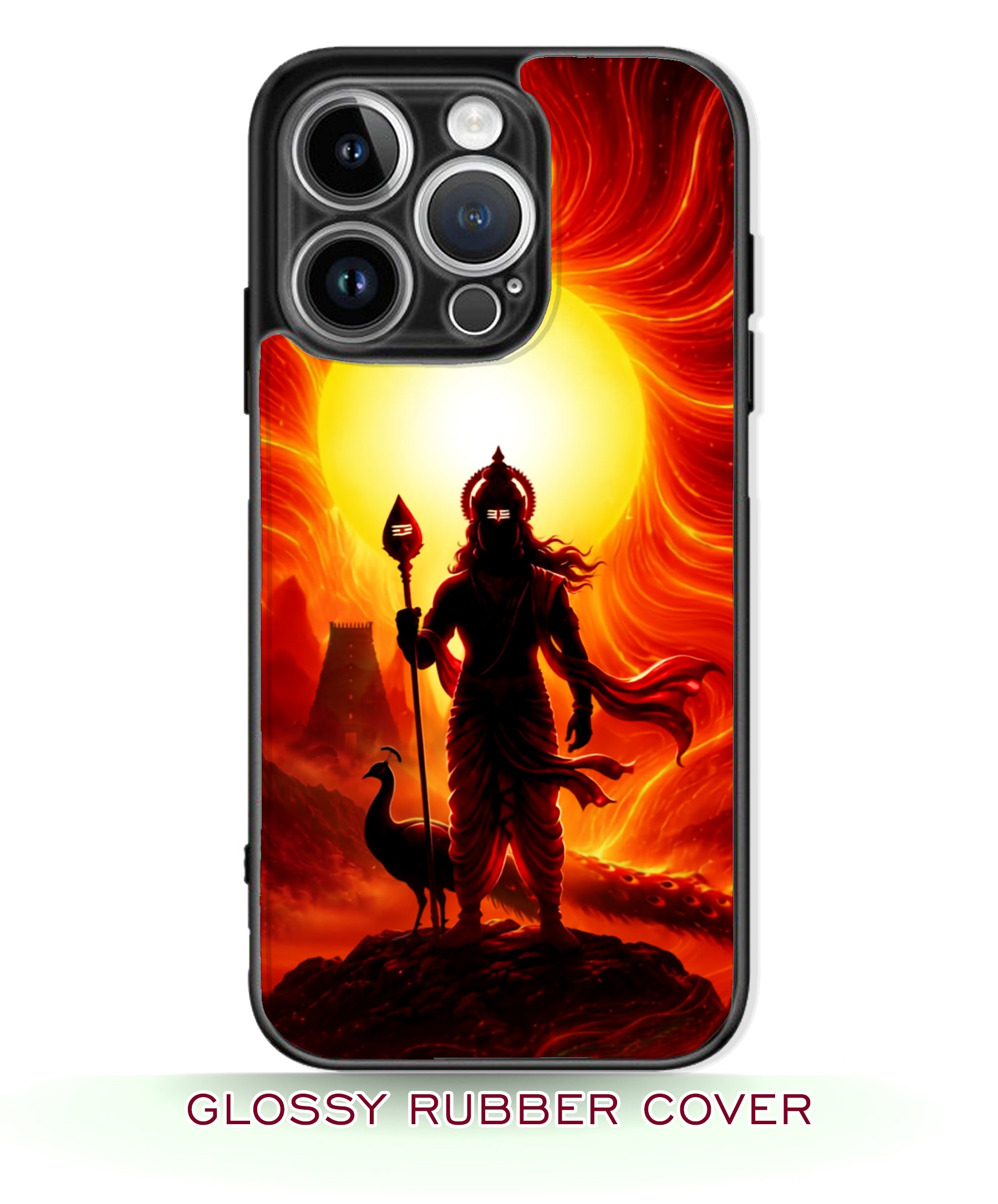 God Muruga glossy phone covers RJ3644