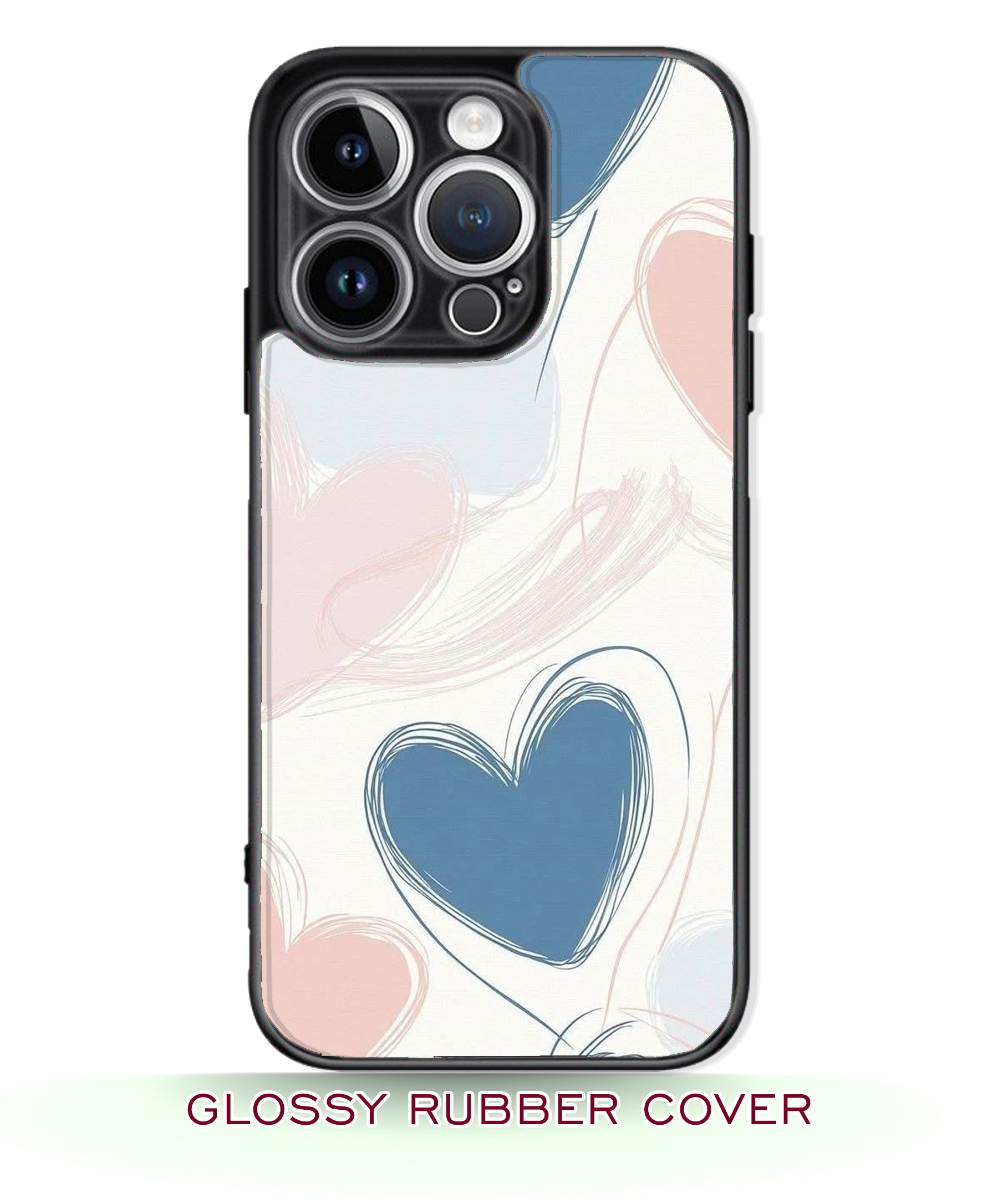 Blue Hearts phone case RJ3691, girls like ...