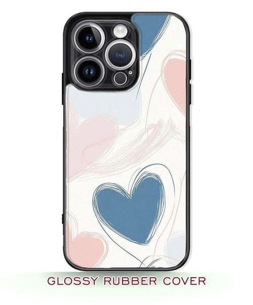 Blue Hearts phone case RJ3691, girls like ...