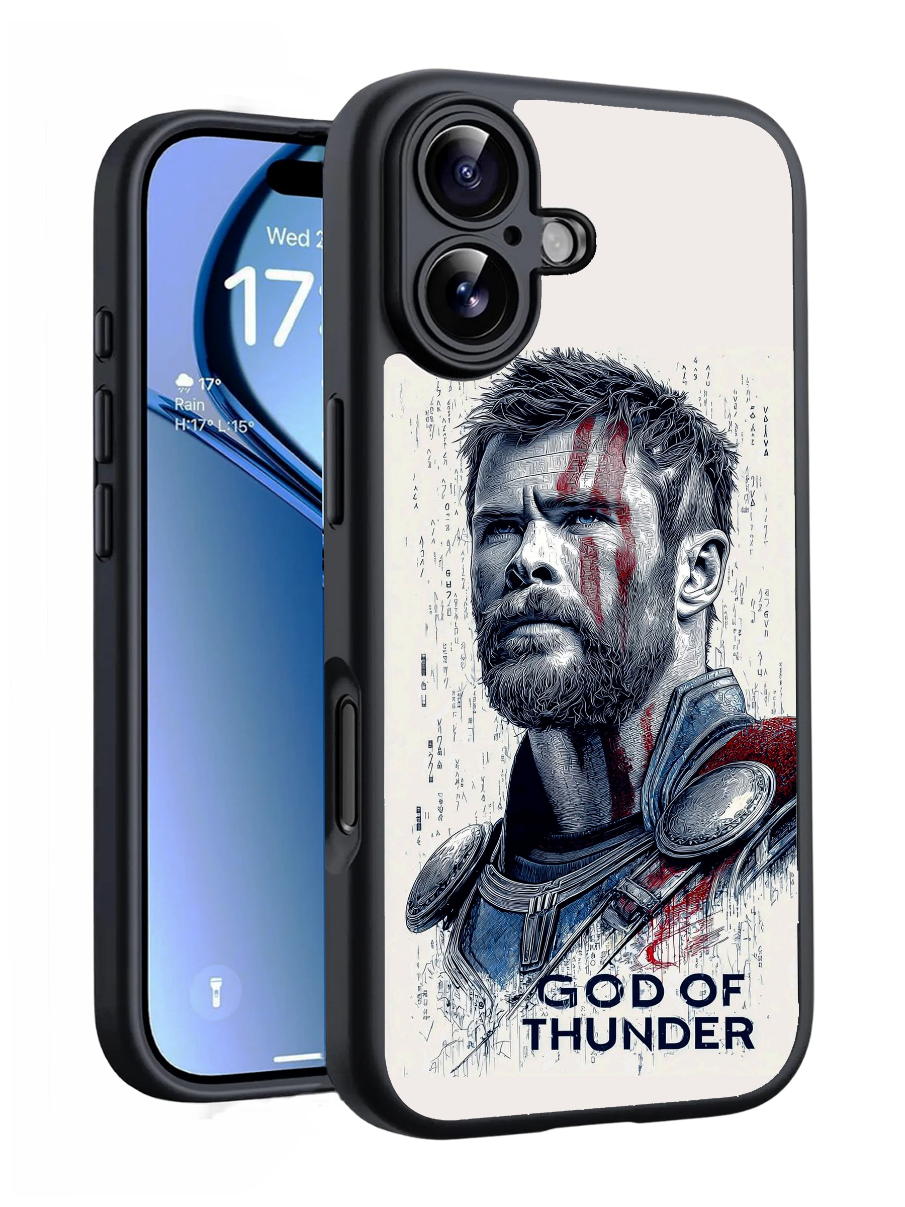 GOD OF THUNDER phone cases glossy finish RJ3721