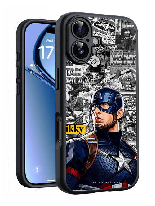 CAPTAIN AMERICA phone cases glossy finish RJ3723