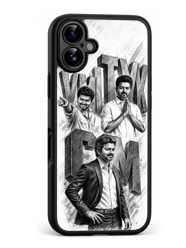 Thalapathy Vijay TVK  glossy phone cases RJ3747