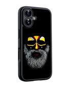 Graphic of an Elderly man Glossy phone case RJ3754
