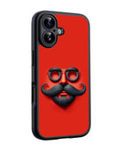 3D-style Graphic of a Gentleman's Mustache Glossy phone case RJ3757