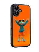 Playful Cute Frog Glossy phone case RJ3771
