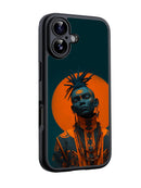 Dark-skinned Tribal Glossy phone case RJ3772