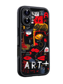 GIRL FACE ART Glossy phone case RJ3783