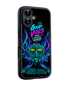 GOOD VIBES CREATE A BRIGHTER TOMORROW Glossy phone case RJ3794