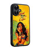 Good things happen after coffee Glossy phone case RJ3797
