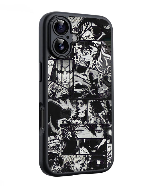Anime Warriors Manga Collage Premium Mobile Case RJ3818
