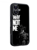 Goku Ultra Instinct Why Not Me Anime Mobile Case RJ3828