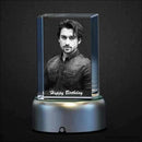 3d Crystal Single Face with Light