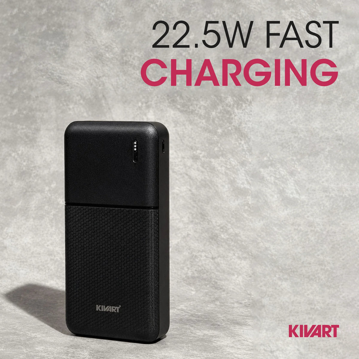 KIVART POWERX 10000 mah , 22.5 w  Powerbank