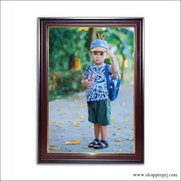 A2 Size - 18×24 inch Frame With Photo Print ( Brown Frame )