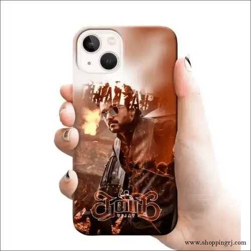 Actor Vijay Mobile Cover Rj 1540 Plastic Case - Mobile Covers