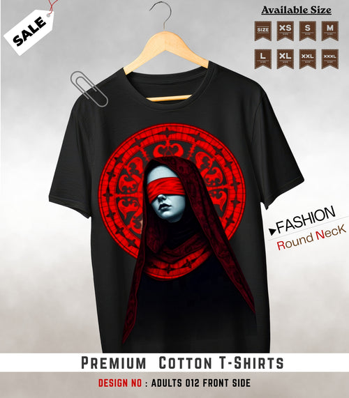 ADULTS NECK TEE shirts -012