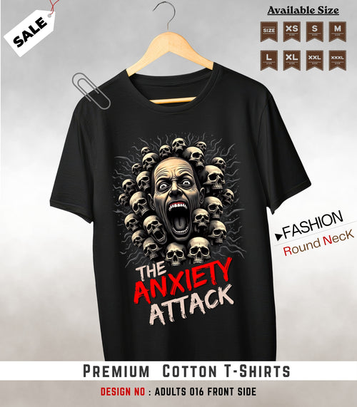 ADULTS NECK TEE shirts -016