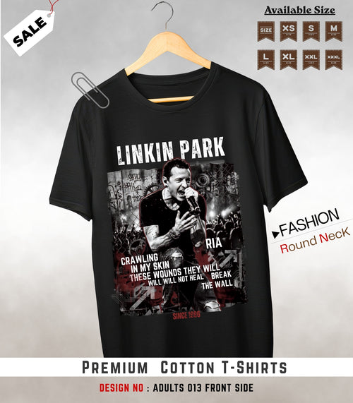 ADULTS NECK TEE shirts -013