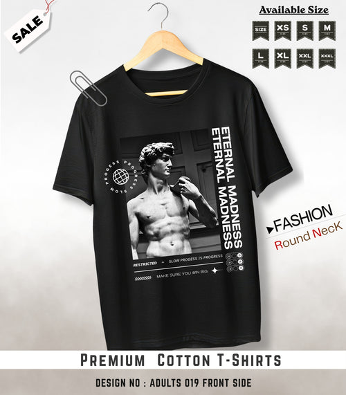 ADULTS NECK TEE shirts -019