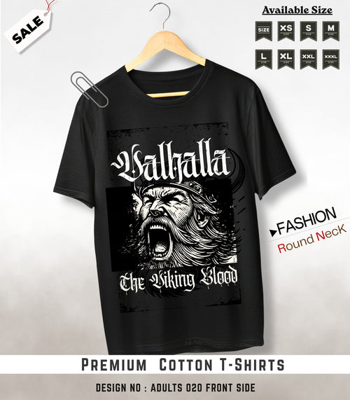 ADULTS NECK TEE shirts -020