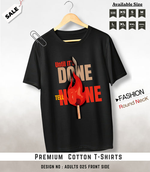 ADULTS NECK TEE shirts -033