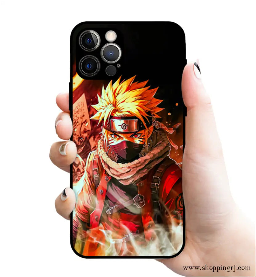 Anime glossy mobile case 2055