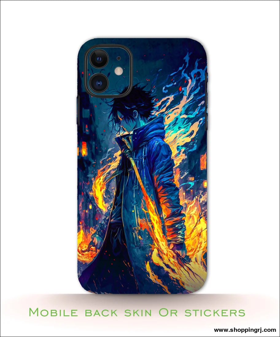 anime mobile back skin or stickers RJ2347 - Mobile skins