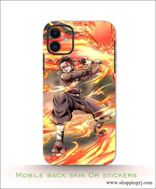 Anime Mobile Back Skin or Stickers Rj2238 - Mobile Skins