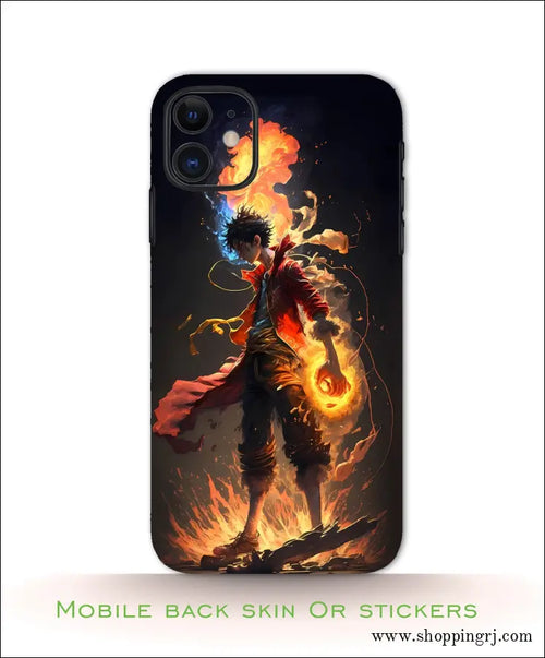 Anime Mobile Back Skin or Stickers Rj2241 - Mobile Skins