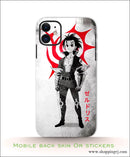 Anime Mobile Back Skin or Stickers Rj998 - Mobile Skins