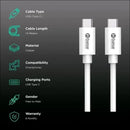 In Base Type c to Cable - Type c to - Cable