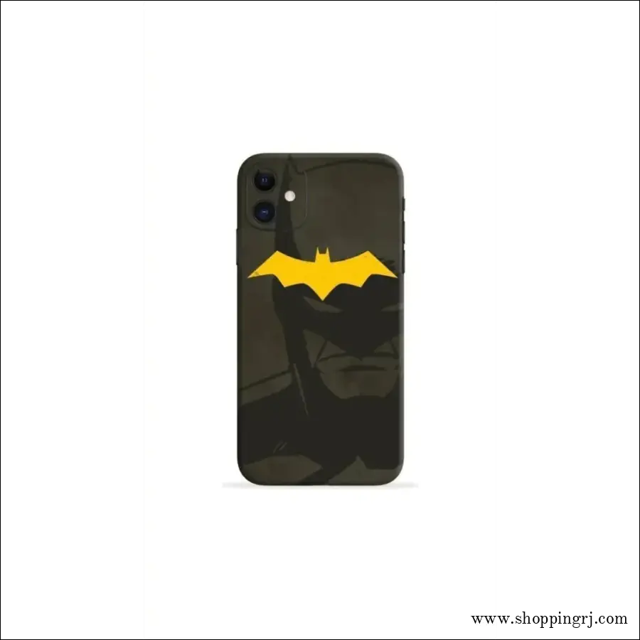 Batman Yellow Logo Mobile Skin
