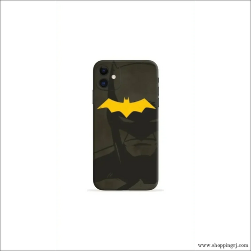 Batman Yellow Logo Mobile Skin - Mobile skins - Mobile skinsRJ mobiles and accessories ThoothukudiMobile's back sticker